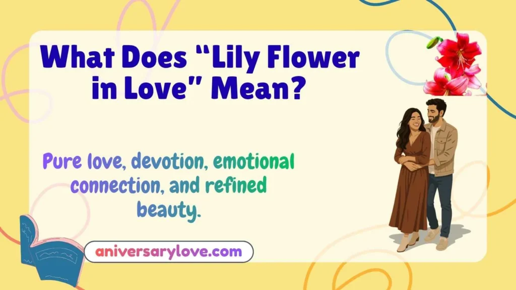 What Does “Lily Flower in Love” Mean?
