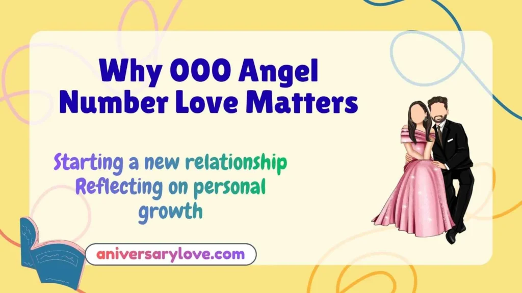 Why 000 Angel Number Love Matters