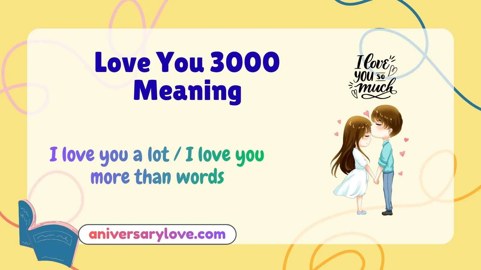 Love You 3000 Meaning