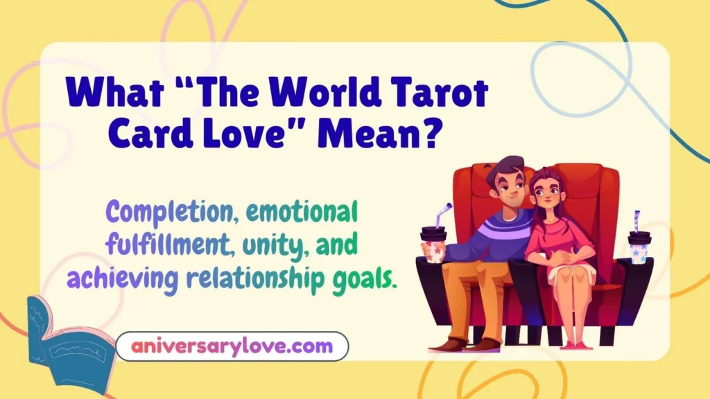What “The World Tarot Card Love” Mean?